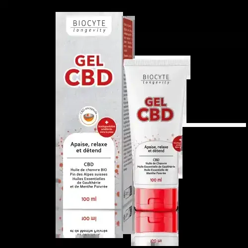 BIOCYTE GEL CBD Apaise Relaxe et Détend – 100ml
