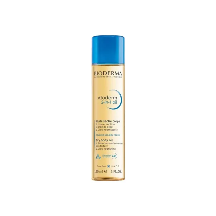 Bioderma Atoderm 2-in-1 Oil huile seche corps 150ml