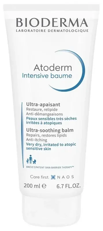 Bioderma Atoderm Baume Hydratant Visage et Corps Peau Sujette à l‘Eczéma Atopique 200 ml