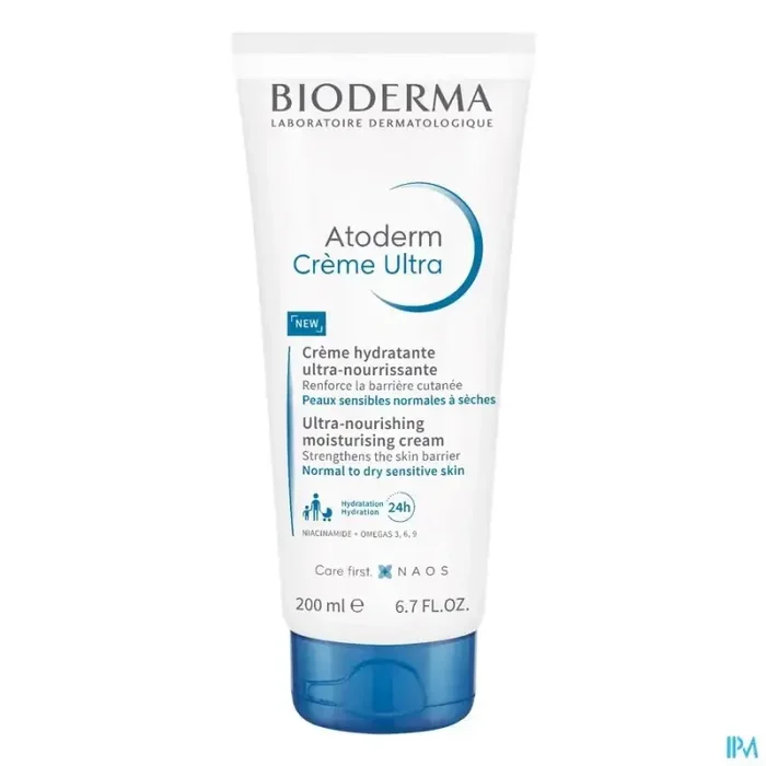 Bioderma atoderm crème ultra nourrissante 200ml