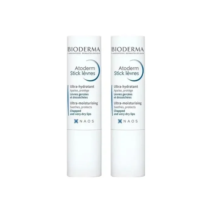 Bioderma Atoderm stick levres ultra-hydratant lot de 2