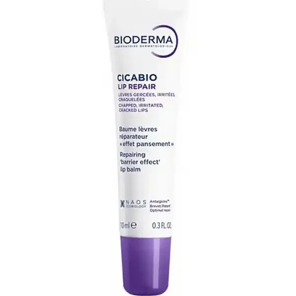 Bioderma Cicabio Lip Repair Baume Lèvres Réparateur 10 ml