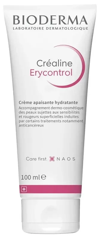 Bioderma Créaline Crème Apaisante Hydratante Visage Peaux Fragilisées 100 ml