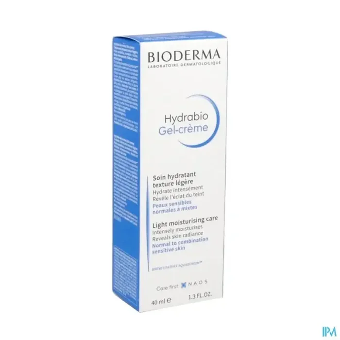 Bioderma hydrabio gel crème peaux normales à mixtes 40ml