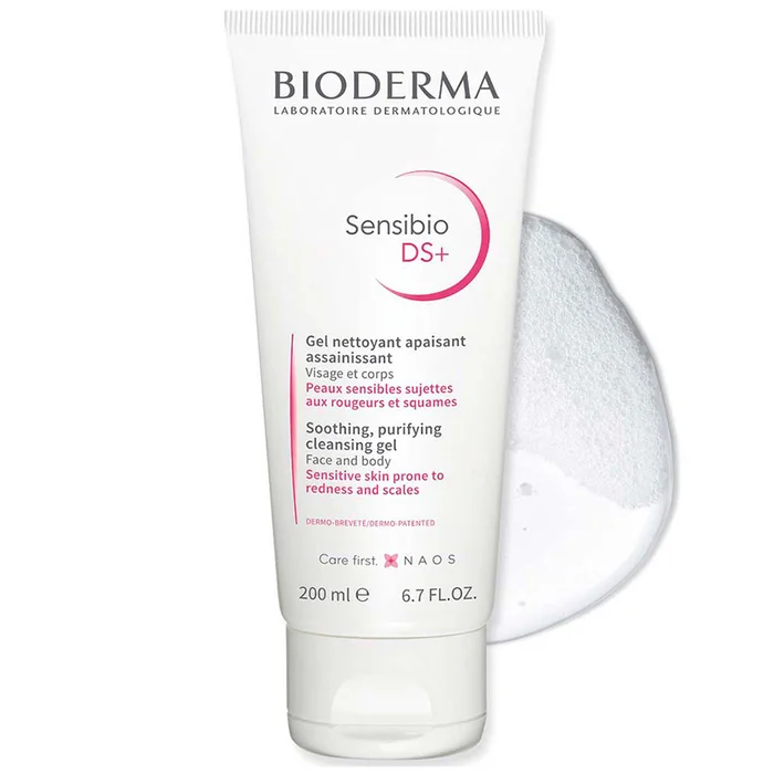 Bioderma Sensibio Nettoyant Visage contre la Dermatite Séborrhéique 200 ml