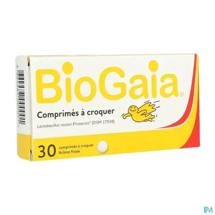 Biogaia protectis fraise comprimé à croquer 30
