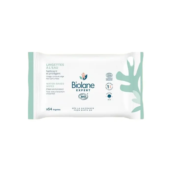 Biolane Expert Bio lingettes a l‘eau 54 lingettes