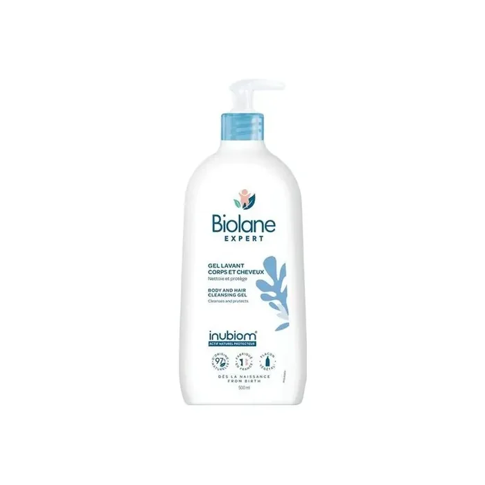 Biolane Expert gel lavant corps & cheveux au parfum 500ml