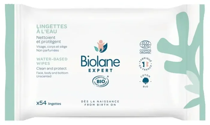 Biolane Lingettes a L‘eau X54