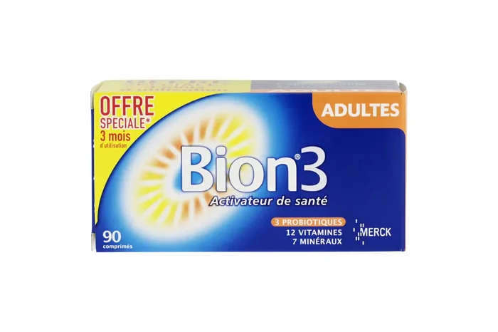 Bion 3 adultes activateur de santé 90 comprimés