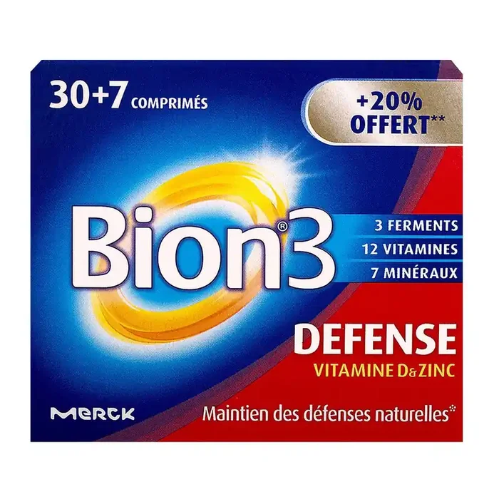 Bion 3 Défense 37 comprimés (dont 20% offerts)