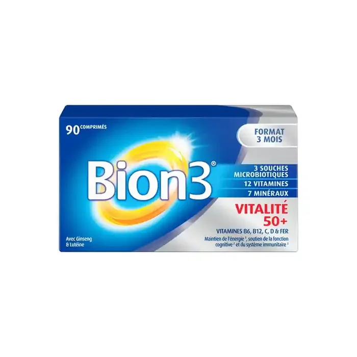 Bion 3 vitalite 50+ boite de 90 comprimes