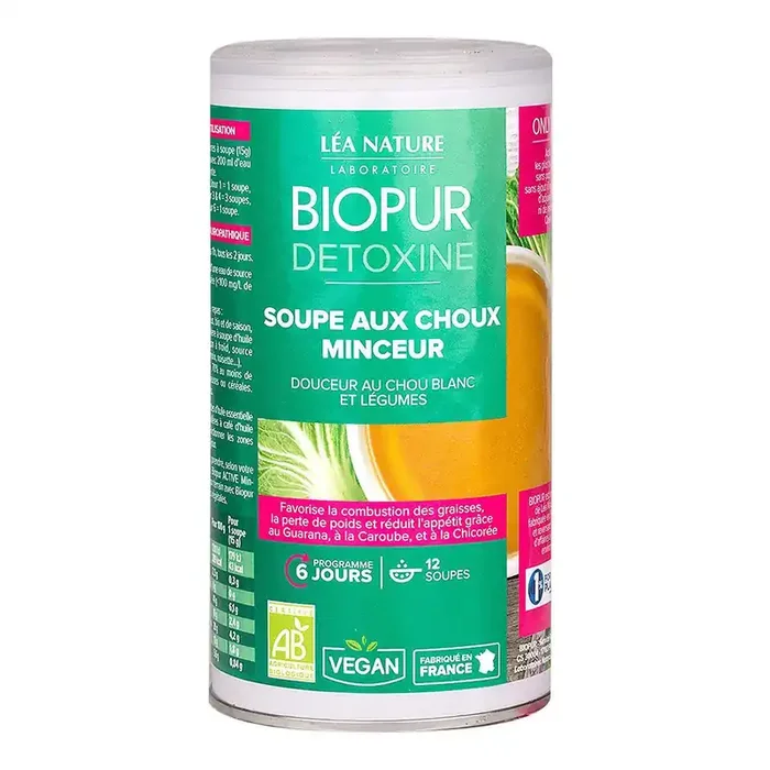 Biopur Detoxine soupe aux choux minceur 180g