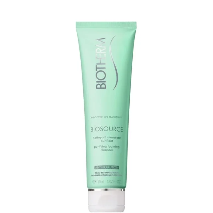 Biotherm Biosource Exfoliant Nettoyant Moussant Purifiant Peaux Normales à Mixtes
