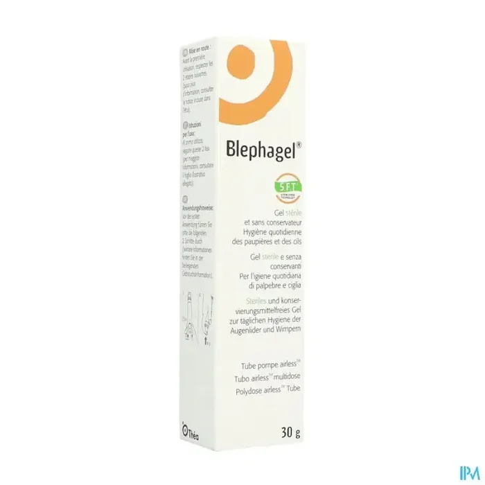 Blephagel gel nettoyant paupieres cils 30g
