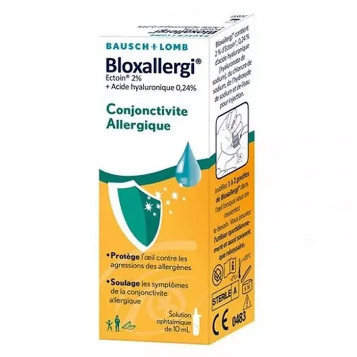 Bloxallergi x10ml Conjonctivite Allergique bausch-lomb