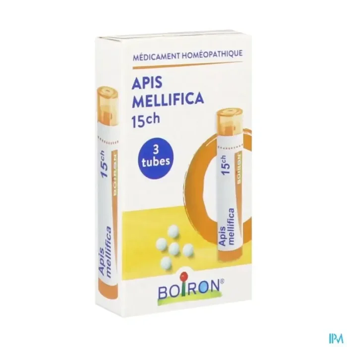 Boiron apis mellifica 15ch granules 4g x3