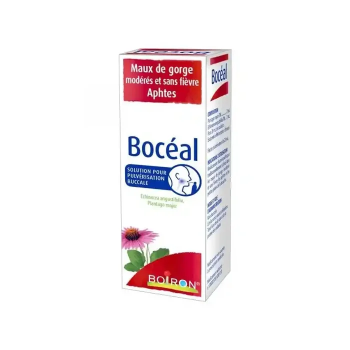 Boiron boceal spray maux de gorge aphtes 20 ml