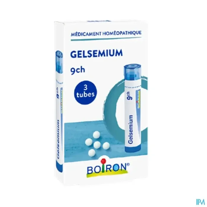 Boiron gelsemium sempervierens 9ch granules 4g x3