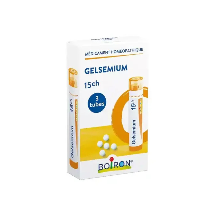 Boiron Gelsemium Sempervirens 15CH – 3 tubes de 4g