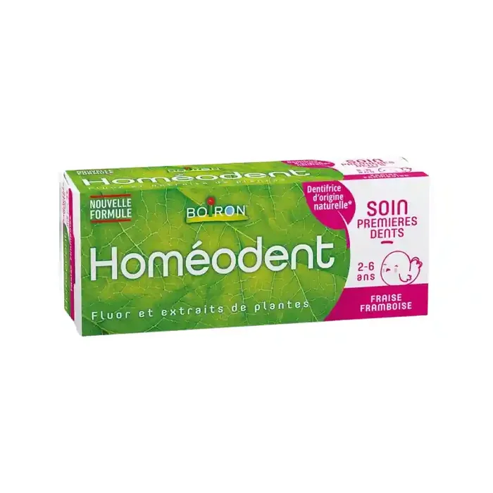 Boiron Homeodent soin premieres dents 2-6 ans lot de 2×50 ml