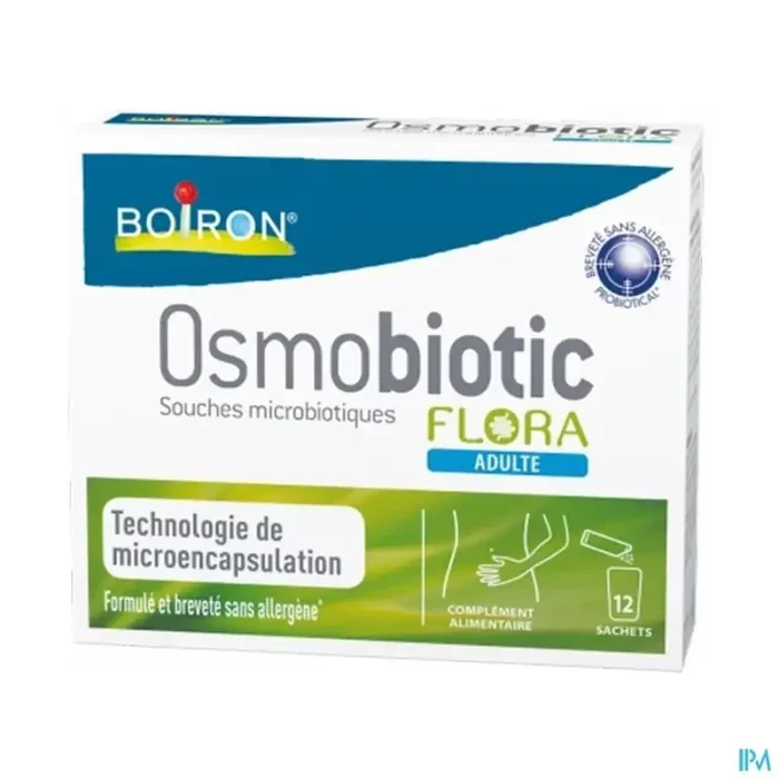 Boiron osmobiotic flora adulte poudre stick 12
