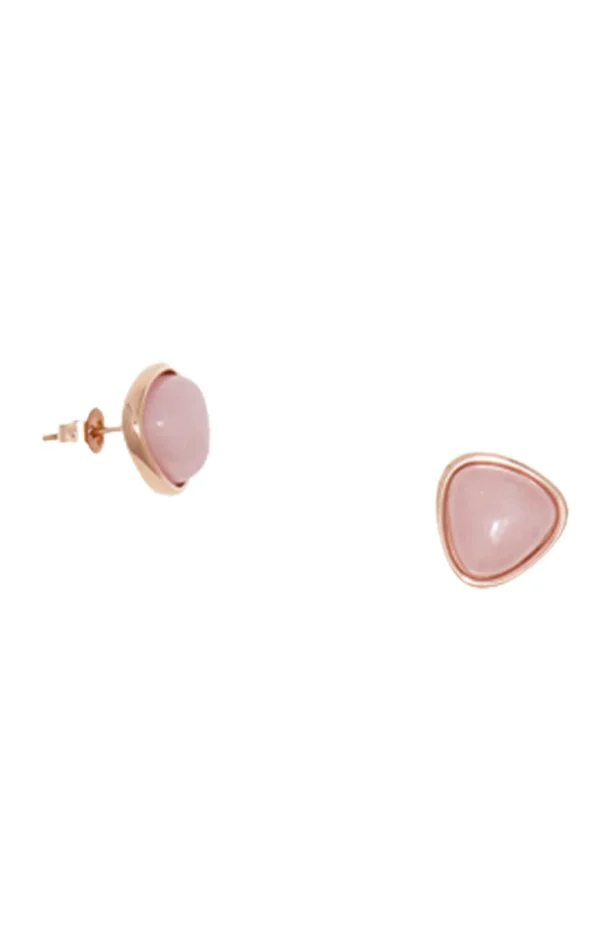 Boucles d’oreilles – Acier inoxydable – Doré rose
