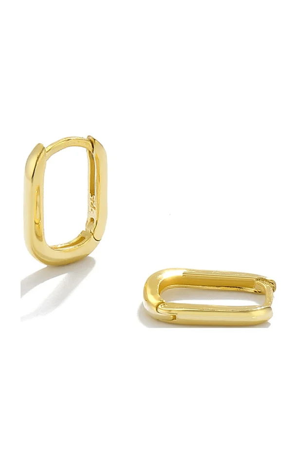 Boucles d’oreilles – Argent 925/000 plaqué or