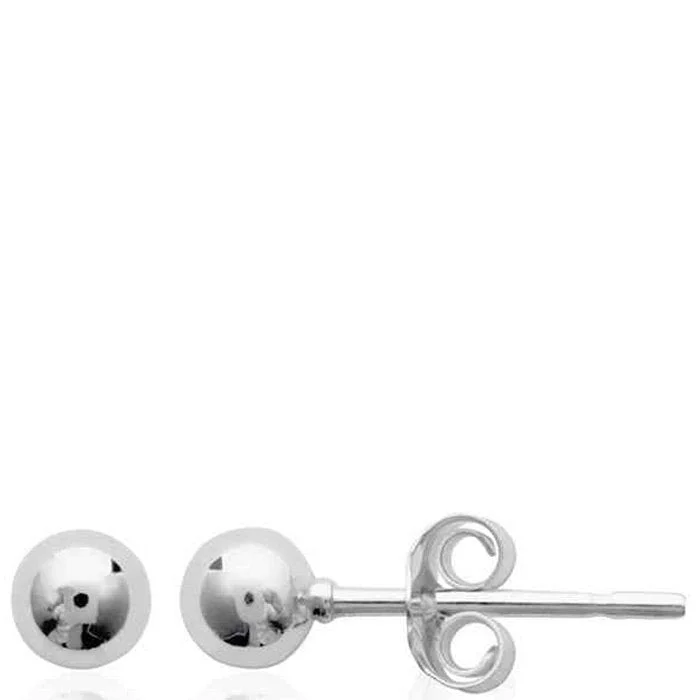 Boucles d’oreilles puces – Argent 925/1000 rhodié