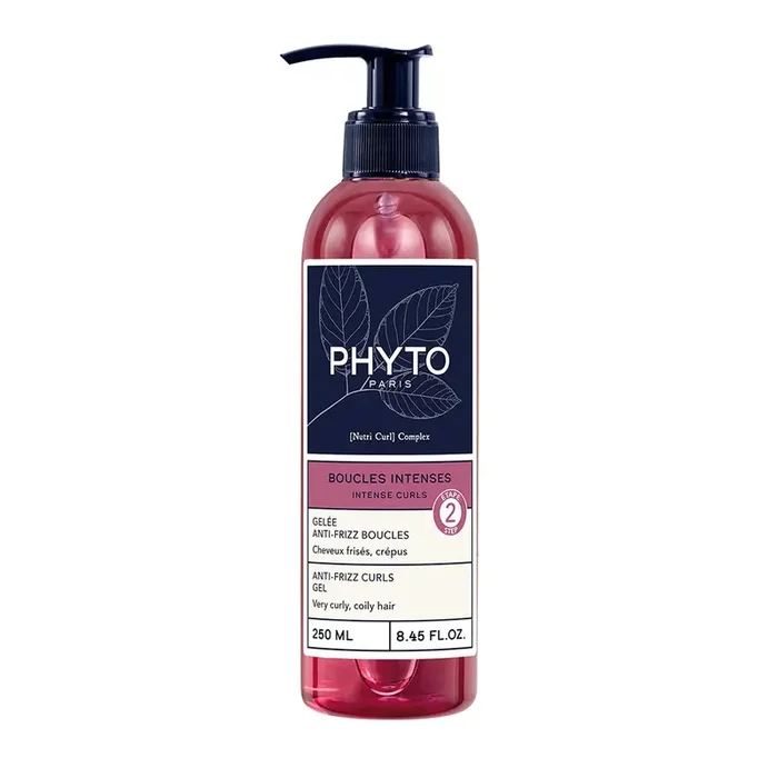 Boucles intenses gelée anti-frizz cheveux ondulés bouclés 250ml
