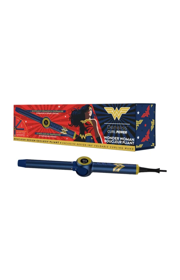 Boucleur professionnel – Embout céramique – 210° – Bleu