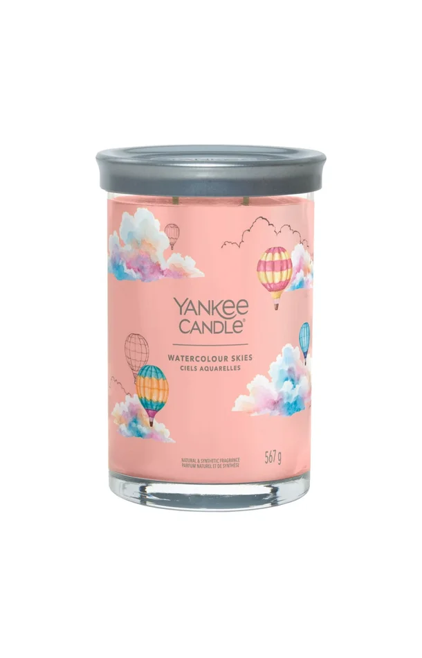Bougie gobelet – Ciels aquarelles – Grand modèle – 567 g