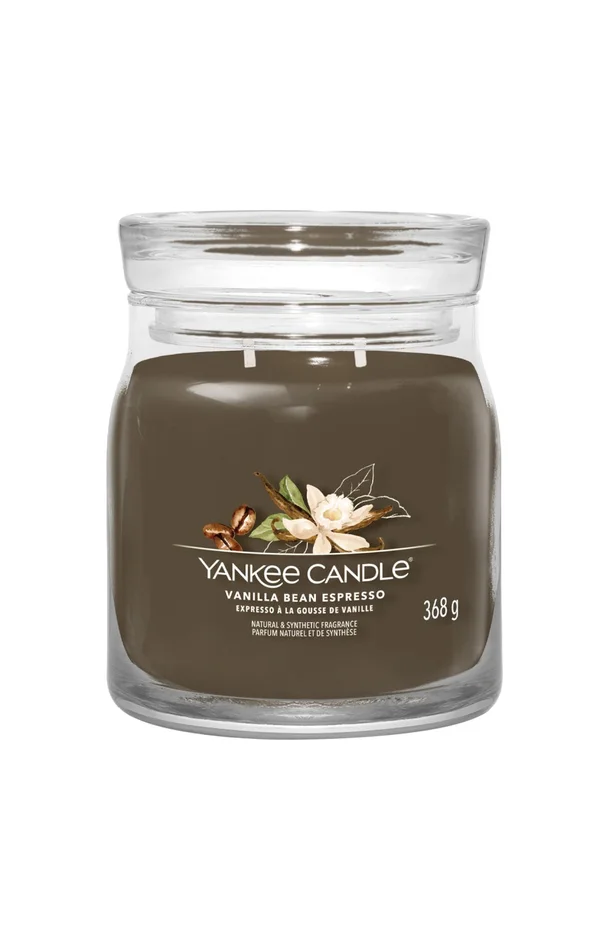 Bougie gobelet – Expresso à la gousse de vanille – Modèle medium – 368 g