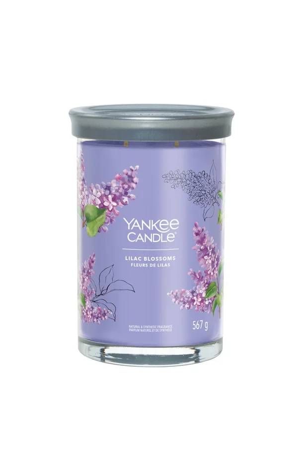 Bougie gobelet – Fleurs de lilas – Grand modèle – 567 g