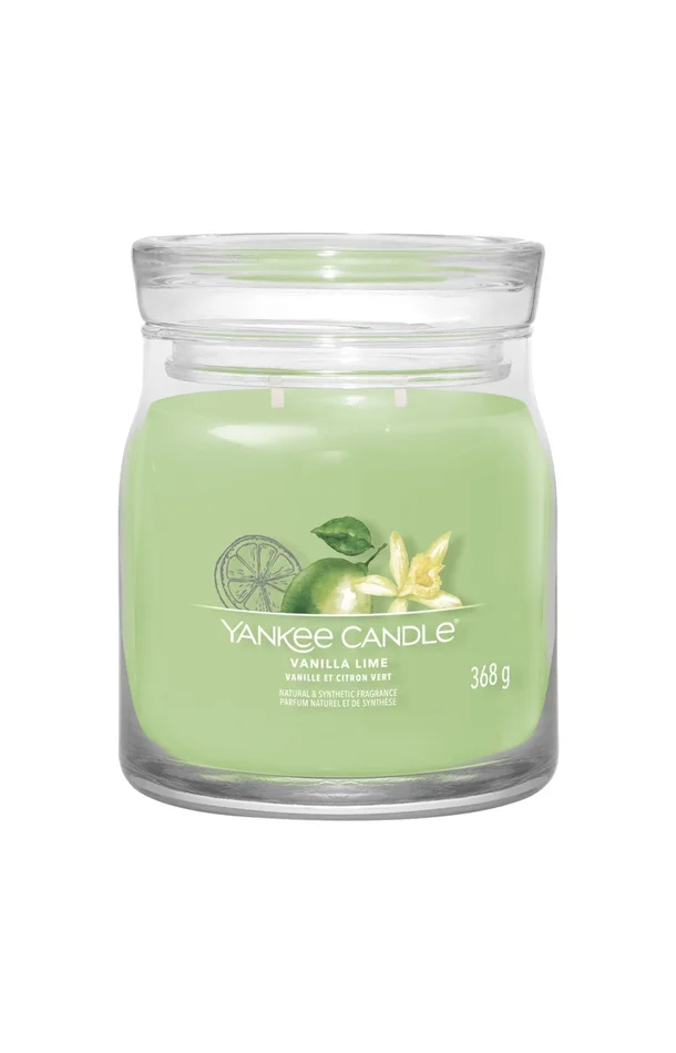 Bougie gobelet – Vanille & citron vert – Modèle medium – 368 g