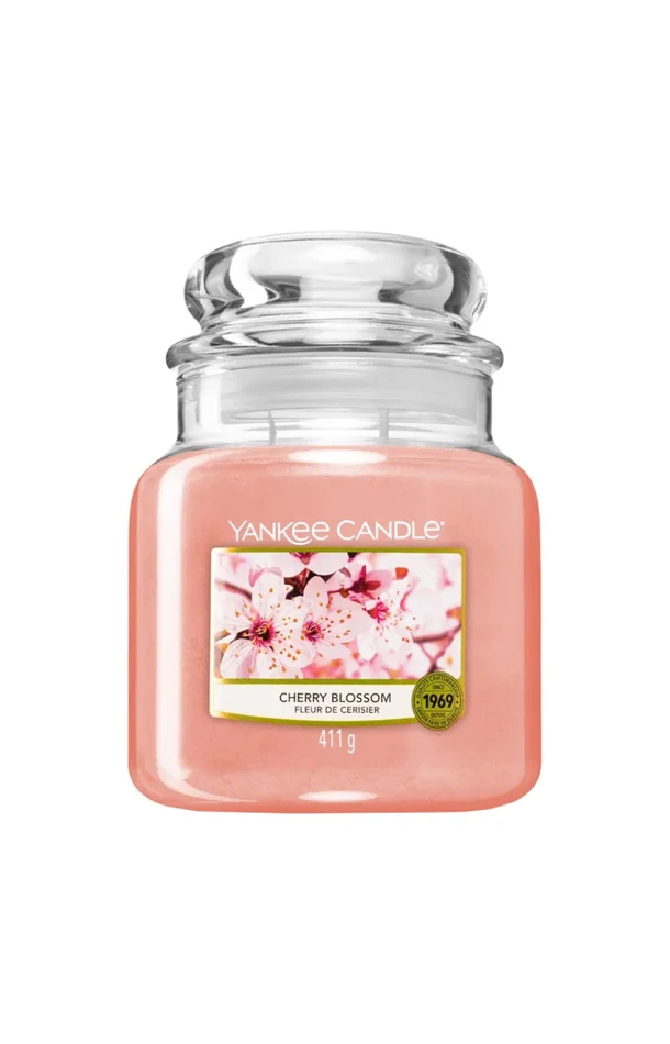 Bougie jarre – Fleur de cerisier – Modèle medium – 411 g