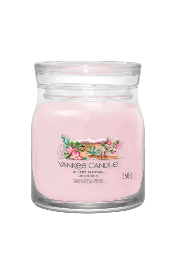 Bougie jarre – Fleurs du désert – Modèle medium – 368 g