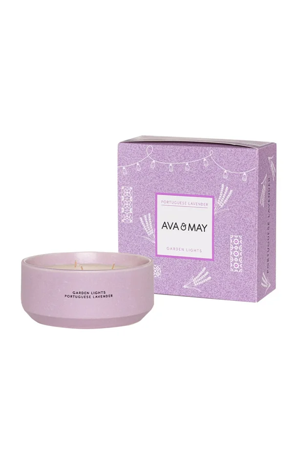 Bougie parfumée – Lavande portugaise – Orange & lavande – 450 g