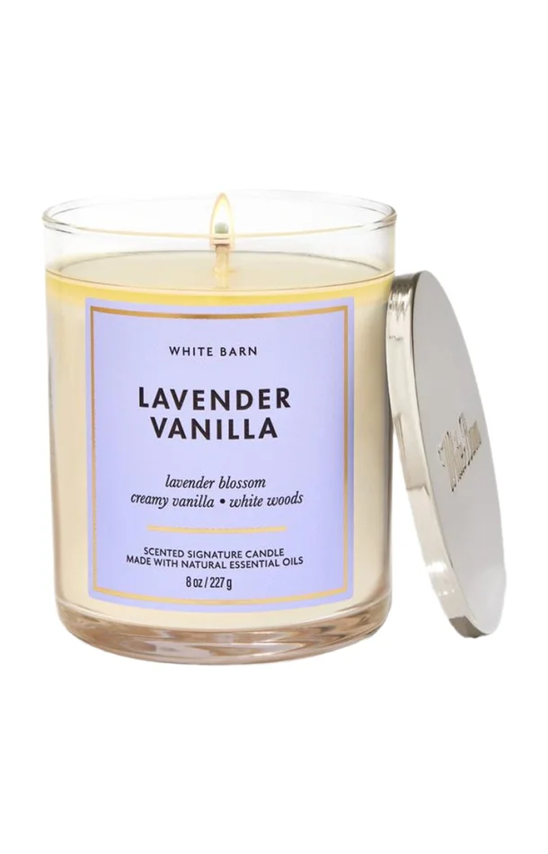 Bougie parfumée – Lavender Vanilla – Lavande & musc – 227 g