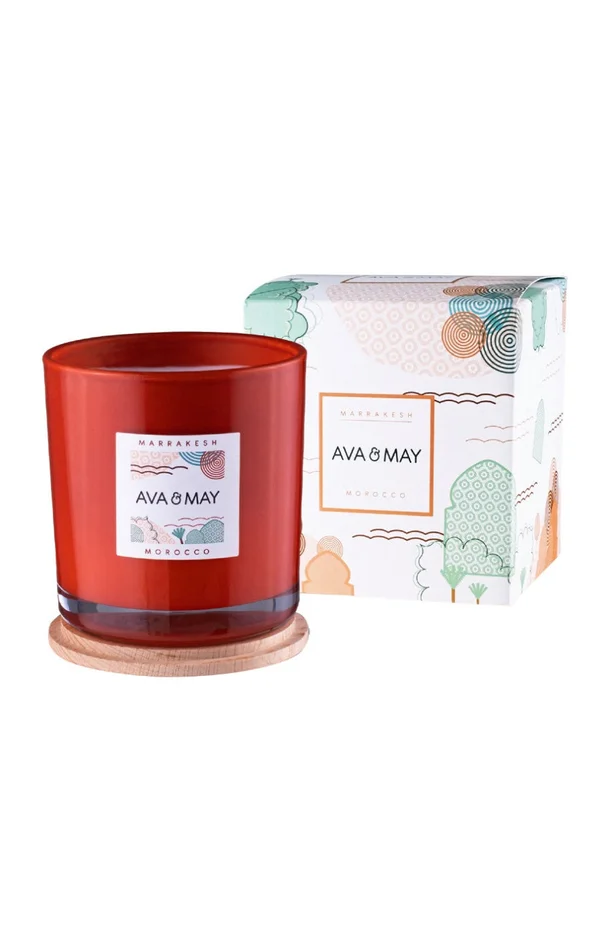 Bougie parfumée – Marrakech – Santal & amande – 500 g