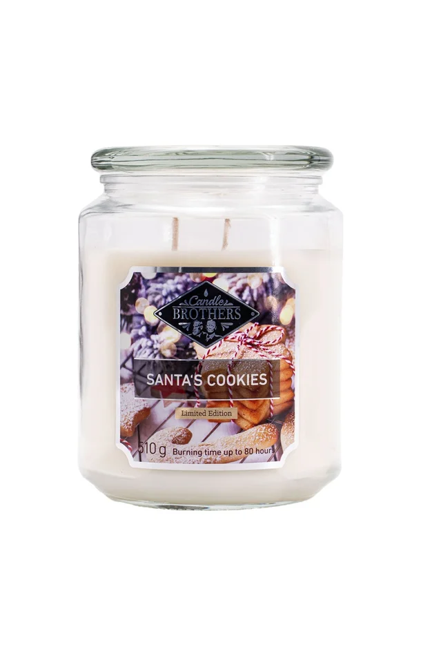 Bougie parfumée – Santas Cookies – Pomme & caramel – 510 g