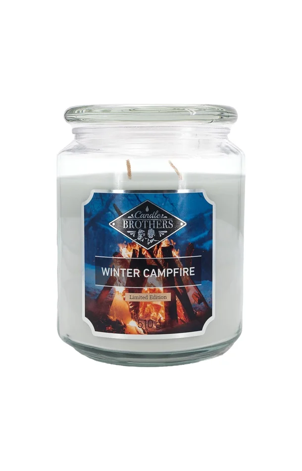 Bougie parfumée – Winter Campfire – Cannelle & patchouli – 510 g