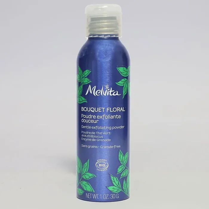 Bouquet floral poudre exfoliante douceur bio 30g