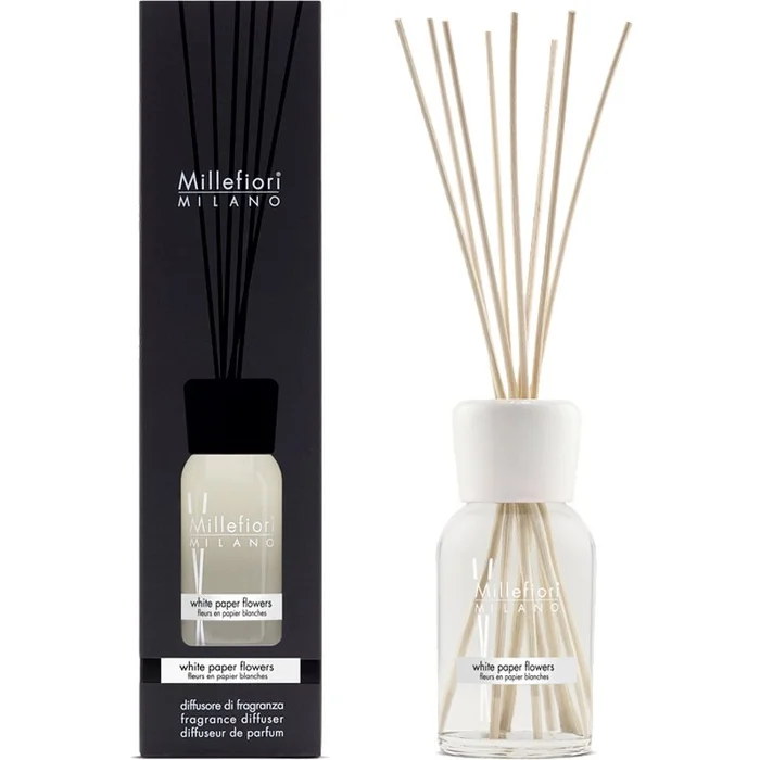 Bouquet parfumé – Fleurs en papier blanches – 250 ml