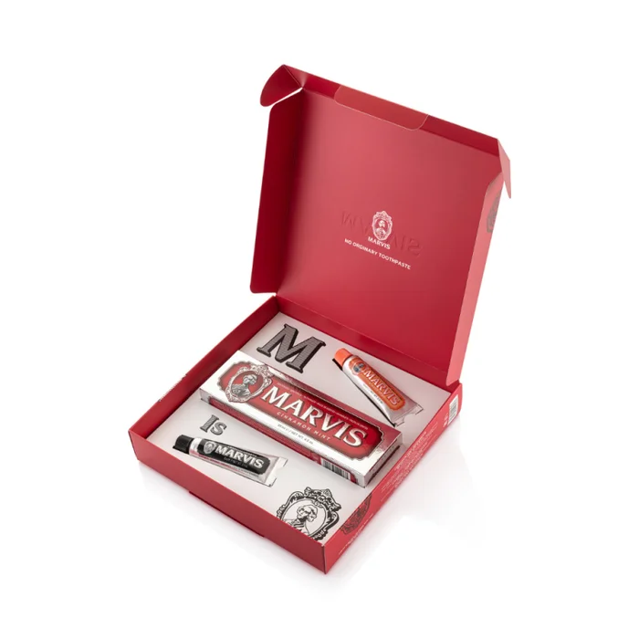 Box Rouge dentifrices Marvis