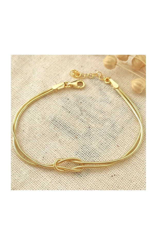 Bracelet – Argent 925/000 plaqué or