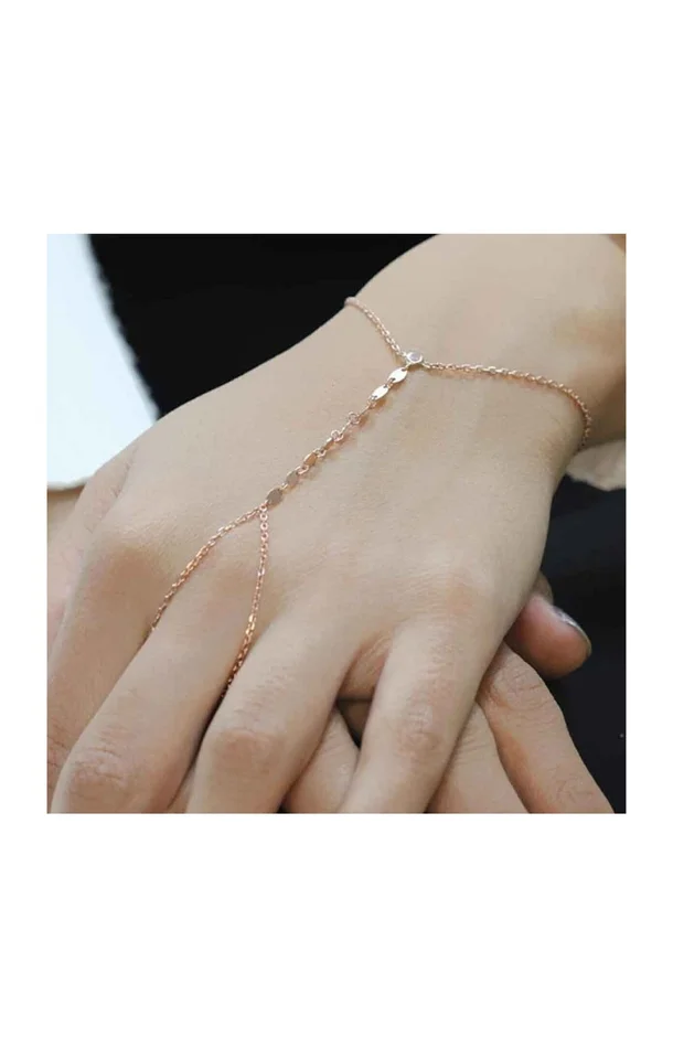 Bracelet – Argent 925/000 plaqué or rose