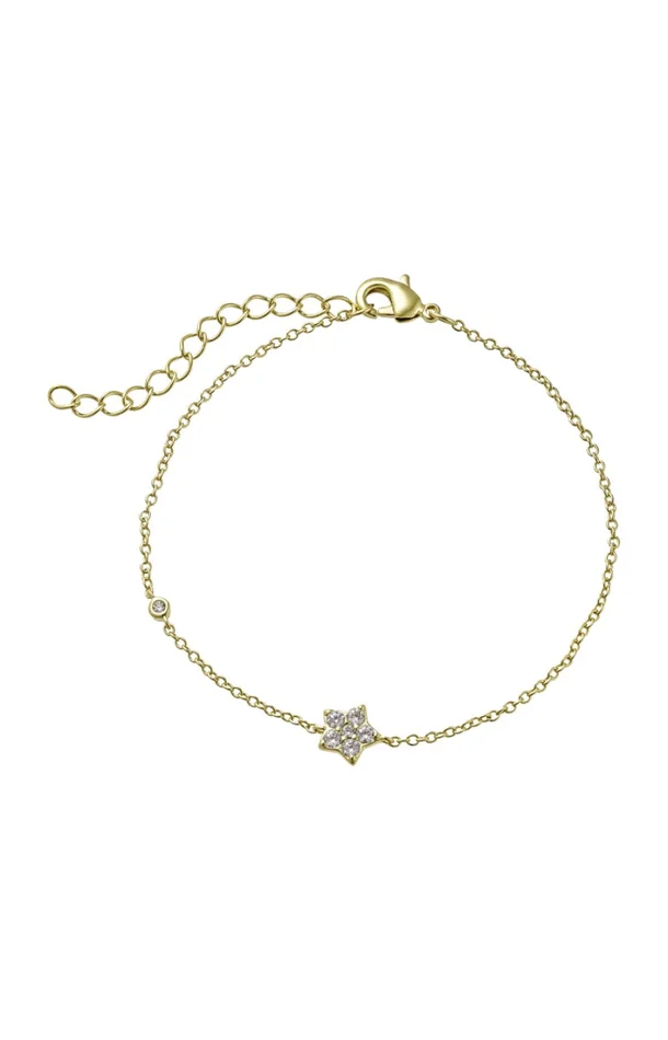 Bracelet Gina – Laiton doré à l’or fin 18k