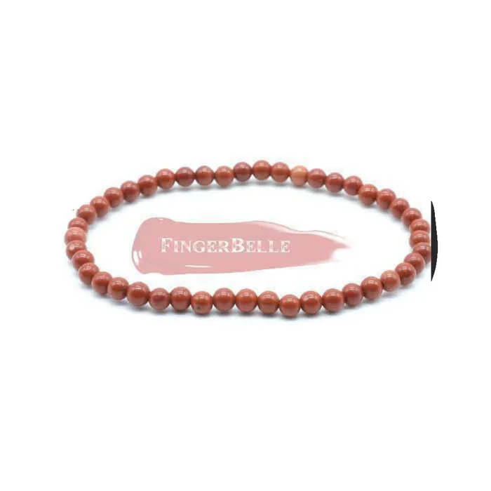 Bracelet Jaspe Rouge