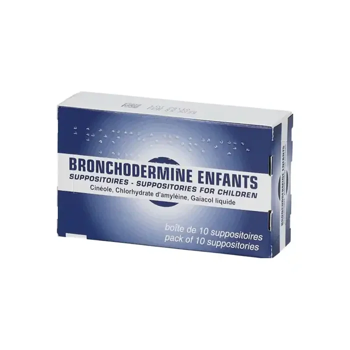 Bronchodermine enfants 10 suppositoires